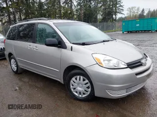 2005 Toyota Sienna CE with VIN 5TDZA23CX5S283078, listed as a IAAI auction lot 41977425 with 253,076 mi miles. Bid and sale history available at carsss.com. Image 1.