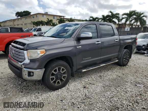 2017 Toyota Tundra 2WD Limited with VIN 5TFFW5F11HX212687, listed as a Copart auction lot 78492844 with 339,946 mi miles and Clean Title. Bid and sale history available at carsss.com. Image 1.