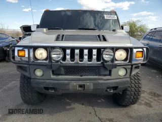 2005 Hummer H2 SUV z VIN 5GRGN23U65H106597, wystawiony jako Copart lot #54508345 z przebiegiem Nie podano mil oraz Szkoda całkowita • Salvage title. Historia ofert i sprzedaży dostępna na DreamBid. Obrazek 5.