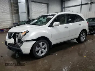 2010 Acura MDX z VIN 2HNYD2H23AH505336, wystawiony jako Copart lot #89160365 z przebiegiem 193 112 mil mil oraz Szkoda całkowita • Salvage title. Historia ofert i sprzedaży dostępna na DreamBid. Obrazek 1.