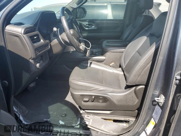 2021 Chevrolet Tahoe LT with VIN 1GNSKNKD2MR243205, listed as a Copart auction lot 61461115 with 109,782 mi miles and Salvage title. Bid and sale history available at DreamBid. Image 7.