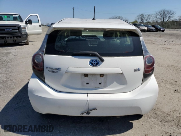 2013 Toyota Prius One with VIN JTDKDTB34D1530655, listed as a Copart auction lot 50364115 with 101,037 mi miles and Salvage Title. Bid and sale history available at DreamBid. Image 6.
