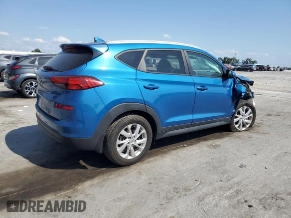 2019 Hyundai Tucson Value with VIN KM8J33A40KU025566, listed as a Copart auction lot 57965045 with 89,698 mi miles and Non repairable. Bid and sale history available at DreamBid. Image 3.