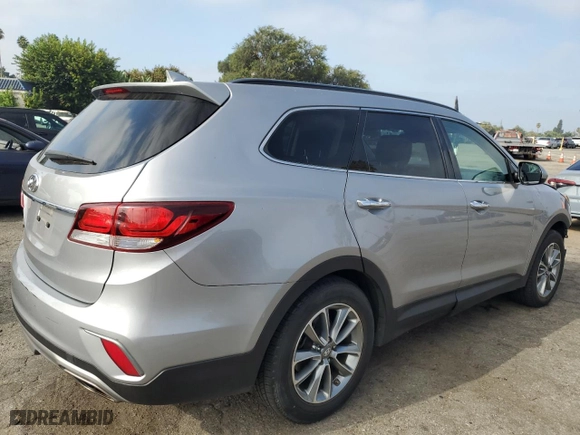 2019 Hyundai Santa Fe XL SE with VIN KM8SM4HF2KU307206, listed as a Copart auction lot 69322274 with 56,543 mi miles and Salvage Title. Bid and sale history available at carsss.com. Image 3.