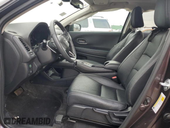 2022 Honda HR-V EX-L with VIN 3CZRU6H70NM758127, listed as a Copart auction lot 84771514 with 45,076 mi miles and Salvage Title. Bid and sale history available at DreamBid. Image 7.