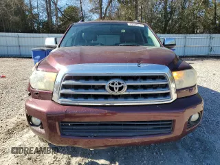 2010 Toyota Sequoia Ltd with VIN 5TDJW5G12AS033255, listed as a Copart auction lot 42588015 with 188,084 mi miles and Salvage Title. Bid and sale history available at carsss.com. Image 5.