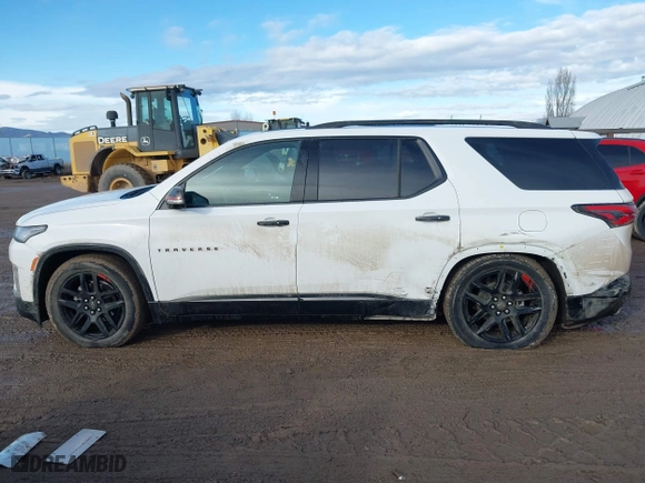 2023 Chevrolet Traverse Premier with VIN 1GNEVKKW5PJ174212, listed as a IAAI auction lot 41157841 with 33,077 mi miles. Bid and sale history available at carsss.com. Image 14.