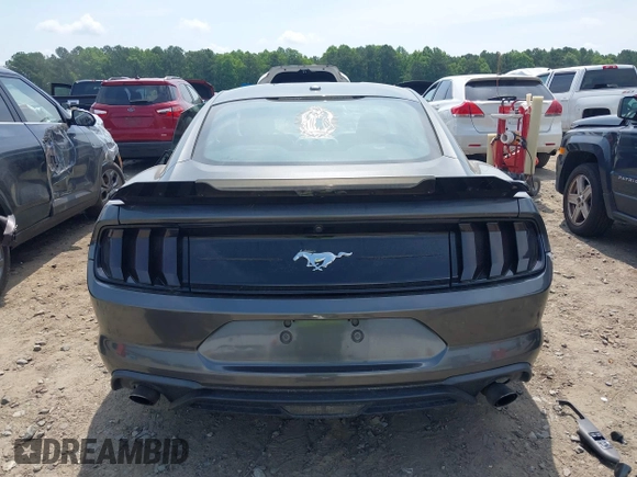 2019 Ford Mustang EcoBoost z VIN 1FA6P8TH0K5199276, wystawiony jako IAAI lot #42491713 z przebiegiem 135 710 mil mil oraz . Historia ofert i sprzedaży dostępna na DreamBid. Obrazek 17.