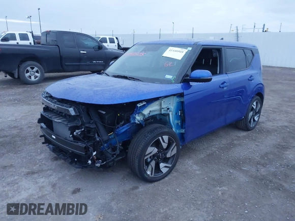2023 Kia Soul GT-Line with VIN KNDJ53AU7P7210816, listed as a IAAI auction lot 41440505 with 1,536 mi miles. Bid and sale history available at carsss.com. Image 18.