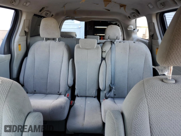 2013 Toyota Sienna LE AAS with VIN 5TDKK3DC0DS404489, listed as a Copart auction lot 56990105 with Not provided miles and Salvage title. Bid and sale history available at DreamBid. Image 10.