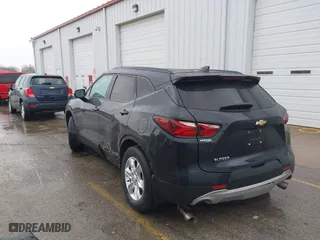2020 Chevrolet Blazer LT with VIN 3GNKBCRSXLS603096, listed as a IAAI auction lot 41724590 with 68,531 mi miles. Bid and sale history available at carsss.com. Image 3.