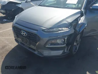 2018 Hyundai Kona Ultimate with VIN KM8K53A51JU101799, listed as a IAAI auction lot 41969569 with 20,167 mi miles. Bid and sale history available at carsss.com. Image 6.
