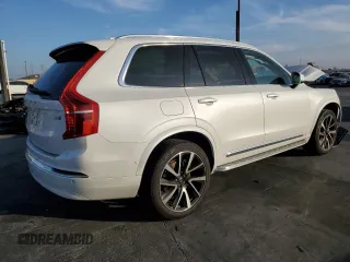 2024 Volvo XC90 Plus Bright Theme with VIN YV4062PE6R1179922, listed as a Copart auction lot 85784094 with 12,843 mi miles and Salvage Title. Bid and sale history available at carsss.com. Image 3.