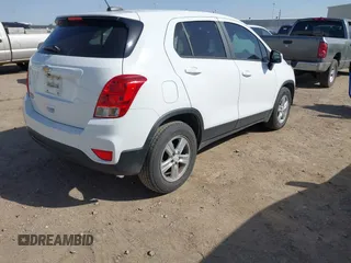 2021 Chevrolet Trax LS with VIN KL7CJKSB9MB301460, listed as a IAAI auction lot 41736329 with 169,013 mi miles. Bid and sale history available at carsss.com. Image 4.