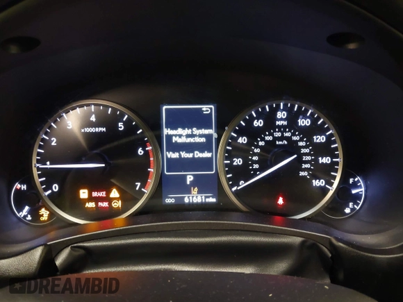 2019 Lexus NX with VIN JTJBARBZ3K2184568, listed as a IAAI auction lot 41839309 with 61,681 mi miles. Bid and sale history available at carsss.com. Image 7.