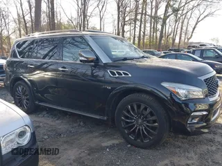 2017 Infiniti QX80 with VIN JN8AZ2NE8H9150542, listed as a IAAI auction lot 41810110 with 112,328 mi miles and . Bid and sale history available at DreamBid. Image 13.