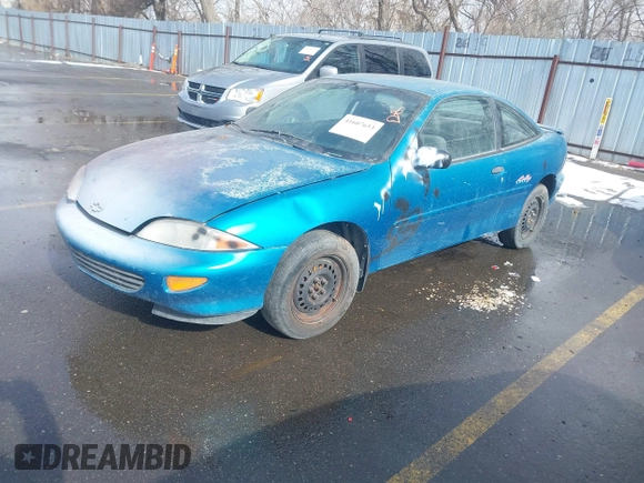 1997 Chevrolet Cavalier with VIN 1G1JC1243VM102323, listed as a IAAI auction lot 41607653 with 1 mi miles. Bid and sale history available at carsss.com. Image 2.