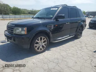 2007 Land Rover Range Rover Sport HSE with VIN SALSF25487A983814, listed as a Copart auction lot 53073785 with 189,850 mi miles and Salvage Title. Bid and sale history available at DreamBid. Image 1.