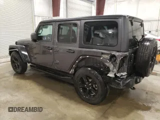 2023 Jeep Wrangler Sport Altitude with VIN 1C4HJXDG0PW679789, listed as a Copart auction lot 65991094 with 13,503 mi miles and Salvage Title. Bid and sale history available at DreamBid. Image 2.