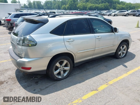 2005 Lexus RX 330 with VIN JTJGA31U050053784, listed as a IAAI auction lot 42744352 with Not provided miles and . Bid and sale history available at DreamBid. Image 4.