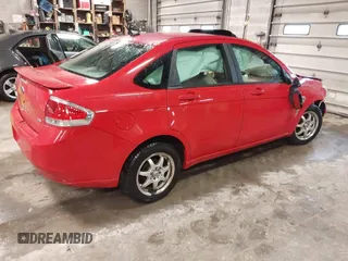2008 Ford Focus SE with VIN 1FAHP35N48W169344, listed as a IAAI auction lot 41727580 with 203,596 mi miles. Bid and sale history available at carsss.com. Image 4.