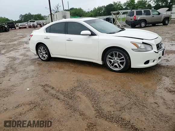 2010 Nissan Maxima S with VIN 1N4AA5AP0AC803438, listed as a Copart auction lot 56127025 with 189,922 mi miles and Salvage title. Bid and sale history available at DreamBid. Image 13.