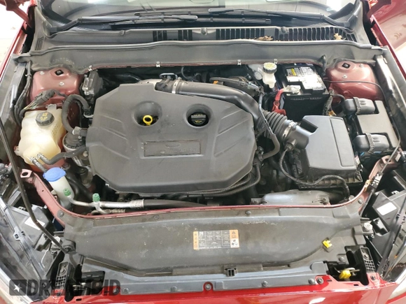 2017 Ford Fusion Titanium with VIN 3FA6P0D97HR186314, listed as a Copart auction lot 65326075 with 49,681 mi miles and Salvage title. Bid and sale history available at DreamBid. Image 11.