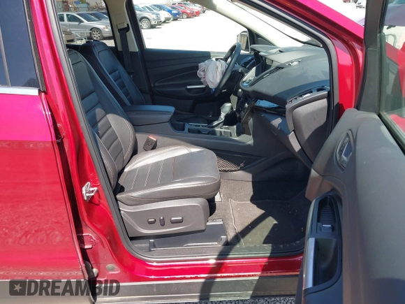 2017 Ford Escape Titanium with VIN 1FMCU0J93HUB20552, listed as a IAAI auction lot 41994433 with 55,772 mi miles. Bid and sale history available at carsss.com. Image 5.