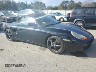 2001 Porsche Boxster z VIN WP0CA29881U625688, wystawiony jako Copart lot #43983695 z przebiegiem Nie podano mil oraz Szkoda całkowita • Salvage title. Historia ofert i sprzedaży dostępna na DreamBid. Obrazek 4.