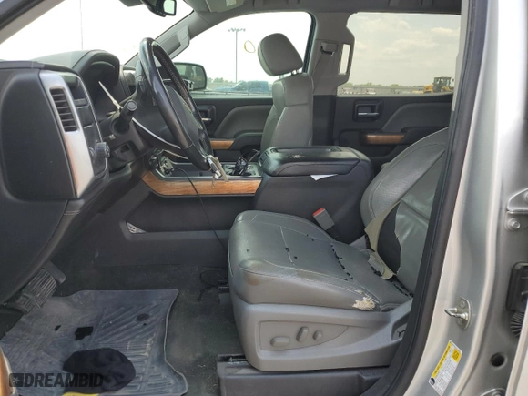2015 Chevrolet Silverado 1500 LTZ with VIN 3GCPCSEC1FG139210, listed as a Copart auction lot 46145985 with 148,981 mi miles and Salvage Title. Bid and sale history available at carsss.com. Image 7.