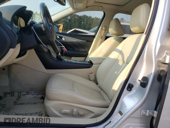 2015 Infiniti Q50 Premium с VIN JN1BV7AP6FM340613, выставлен на аукционе Copart как лот 59041625 с пробегом 192 451 миль миль и Списание • Salvage title. История ставок и продаж доступна на DreamBid. Изображение 7.