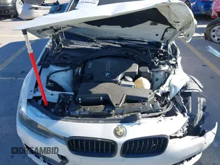 2016 BMW 3 Series 320i with VIN WBA8A9C58GK618335, listed as a IAAI auction lot 41241920 with 1 mi miles. Bid and sale history available at carsss.com. Image 10.
