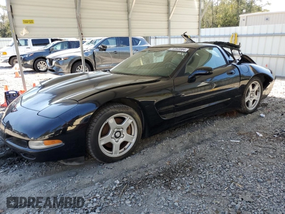 1997 Chevrolet Corvette with VIN 1G1YY22G7V5109303, listed as a Copart auction lot 75363564 with 155,018 mi miles and Salvage Title. Bid and sale history available at carsss.com. Image 1.