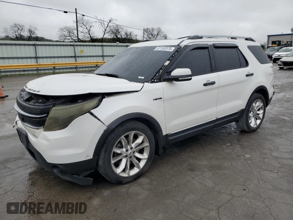 2014 Ford Explorer Limited with VIN 1FM5K7F81EGA07846, listed as a Copart auction lot 51152575 with 192,255 mi miles and Salvage Title. Bid and sale history available at carsss.com. Image 1.