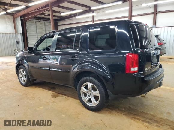 2014 Honda Pilot EX-L with VIN 5FNYF4H75EB011062, listed as a Copart auction lot 57830935 with 128,847 mi miles and Salvage title. Bid and sale history available at DreamBid. Image 2.