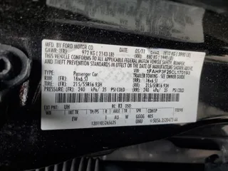 2012 Ford Focus SE with VIN 1FAHP3F25CL170193, listed as a Copart auction lot 58075895 with 180,689 mi miles and Salvage title. Bid and sale history available at DreamBid. Image 12.