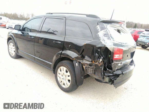 2019 Dodge Journey SE Value with VIN 3C4PDCAB4KT859165, listed as a IAAI auction lot 40320824 with 88,522 mi miles and . Bid and sale history available at DreamBid. Image 3.