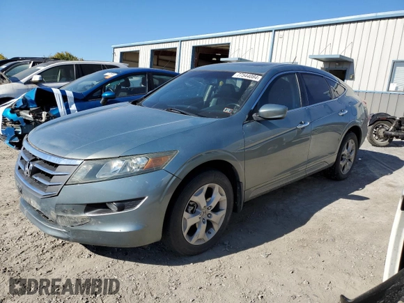 2011 Honda Accord Crosstour EX-L with VIN 5J6TF2H58BL000685, listed as a Copart auction lot 77544084 with 136,400 mi miles and Salvage Title. Bid and sale history available at carsss.com. Image 1.