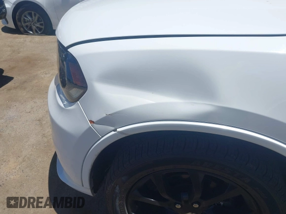 2019 Dodge Durango GT with VIN 1C4RDJDGXKC561025, listed as a IAAI auction lot 42549454 with 35,707 mi miles and . Bid and sale history available at DreamBid. Image 12.