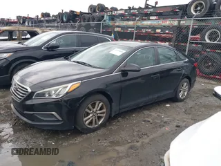 2016 Hyundai Sonata 2.4L with VIN 5NPE24AF7GH280779, listed as a IAAI auction lot 41559208 with 119,068 mi miles and . Bid and sale history available at carsss.com. Image 15.