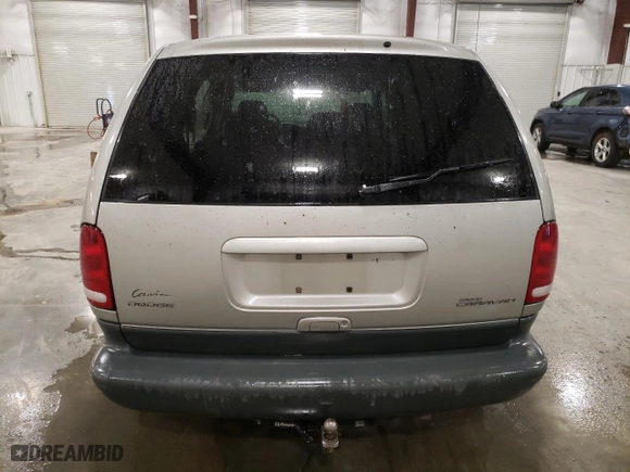1996 Dodge Caravan LE with VIN 1B4GP54L7TB361937, listed as a Copart auction lot 71636564 with 186,812 mi miles and Salvage Title. Bid and sale history available at carsss.com. Image 6.