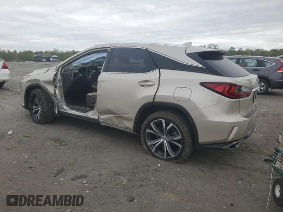 2016 Lexus RX 350 F Sport with VIN 2T2BZMCA7GC046852, listed as a Copart auction lot 53961335 with 32,560 mi miles and Salvage Title. Bid and sale history available at carsss.com. Image 2.