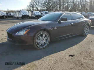 2016 Maserati Quattroporte S with VIN ZAM56RPA4G1170238, listed as a Copart auction lot 44998325 with 80,138 mi miles and Clean Title. Bid and sale history available at carsss.com. Image 1.