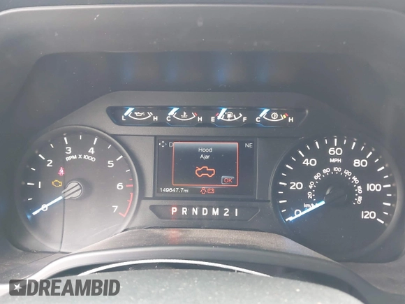 2017 Ford F-150 XL with VIN 1FTEW1EF9HKC80959, listed as a IAAI auction lot 42251383 with 149,647 mi miles and . Bid and sale history available at DreamBid. Image 7.