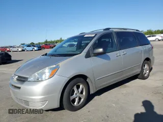 2005 Toyota Sienna CE с VIN 5TDZA23C15S273023, выставлен на аукционе Copart как лот 57866865 с пробегом 151 955 миль миль и Списание • Salvage title. История ставок и продаж доступна на DreamBid. Изображение 1.