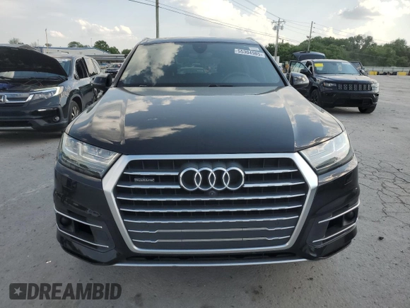 2017 Audi Q7 Premium Plus with VIN WA1LAAF74HD033389, listed as a Copart auction lot 55304985 with 107,853 mi miles and Clean Title. Bid and sale history available at DreamBid. Image 5.