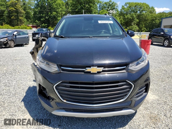 2020 Chevrolet Trax LT with VIN 3GNCJPSB6LL127304, listed as a Copart auction lot 58352545 with Not provided miles and Salvage title. Bid and sale history available at DreamBid. Image 5.