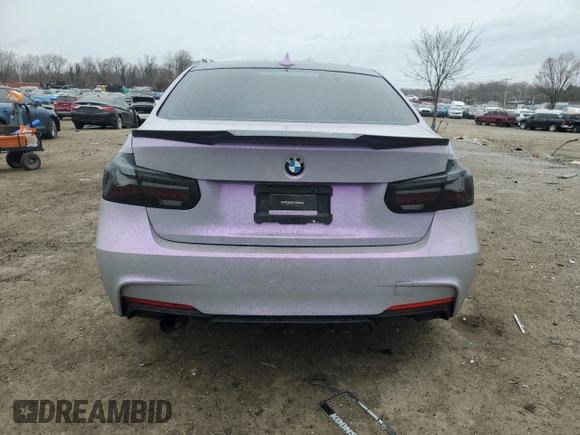 2015 BMW 3 Series 320i xDrive with VIN WBA3C3G58FNS73235, listed as a Copart auction lot 47827065 with 132,015 mi miles and Salvage title. Bid and sale history available at DreamBid. Image 6.