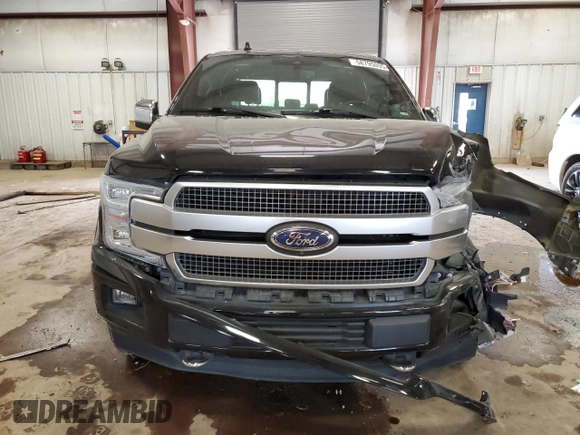2019 Ford F-150 XL with VIN 1FTEW1E57KFD32287, listed as a Copart auction lot 58795095 with Not provided miles and Clean title. Bid and sale history available at DreamBid. Image 5.