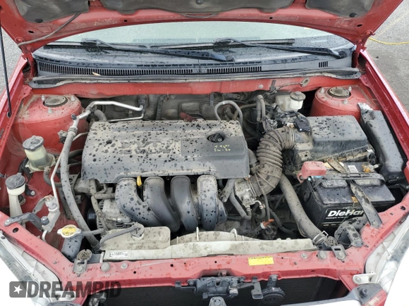 2008 Toyota Corolla CE with VIN 2T1BR32E98C899483, listed as a Copart auction lot 55488275 with 155,884 mi miles and Salvage Title. Bid and sale history available at DreamBid. Image 11.